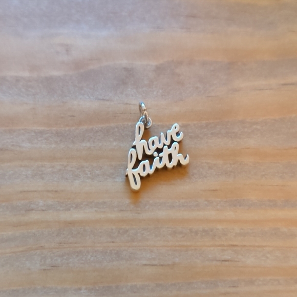 James Avery Have Faith Pendant Charm - Picture 7 of 15